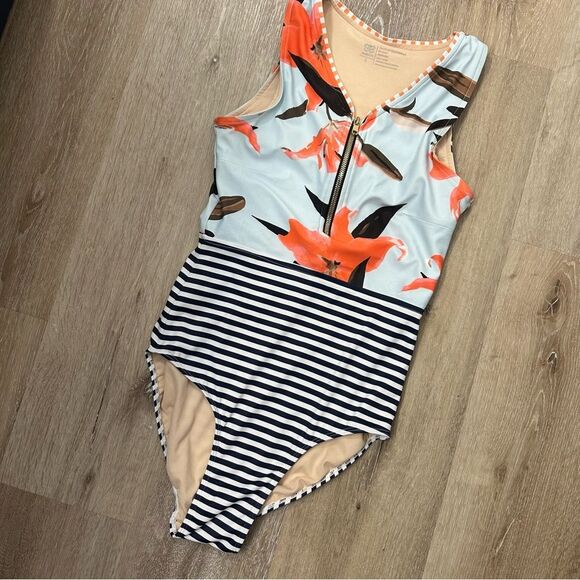 Albion Bombshell Sea Glass One Piece swimsuit size small - Picture 5 of 13